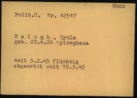 Archivdokument 001-213.jpg zu Gyula Balogh