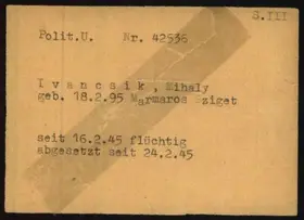 Archivdokument 001-224.jpg zu Mihaly Ivancsik
