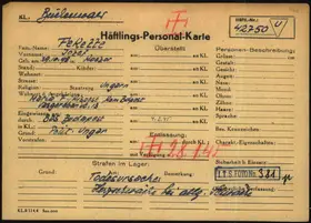 Archivdokument 001-261.jpg zu Jozef Fekette
