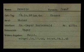Archivdokument 001-264.jpg zu Jozef Fekette