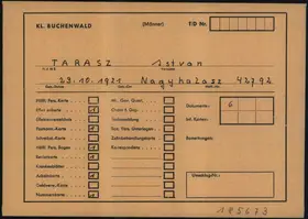 Archivdokument 001-272.jpg zu Istvan Tarasz