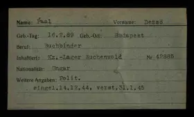 Archivdokument 001-285.jpg zu Dezsö Jenö Paal