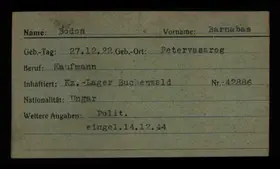Archivdokument 001-287.jpg zu Barnabas Bodon