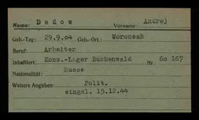 Archivdokument 001-343.jpg zu Andrej Dedow