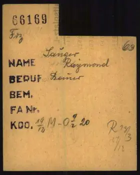 Archivdokument 001-403.jpg zu Raymond Sauger