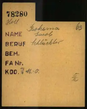 Archivdokument 001-446.jpg zu Jacob Boksma