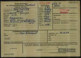 Archivdokument 001-607.jpg zu David Davidovits