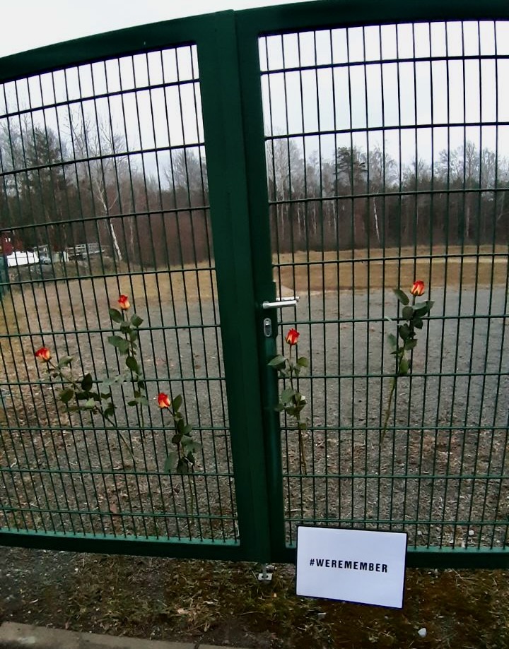 Heutiger Zustand des Lagerstandorts am Tor der Wasseraufbereitungsanlage